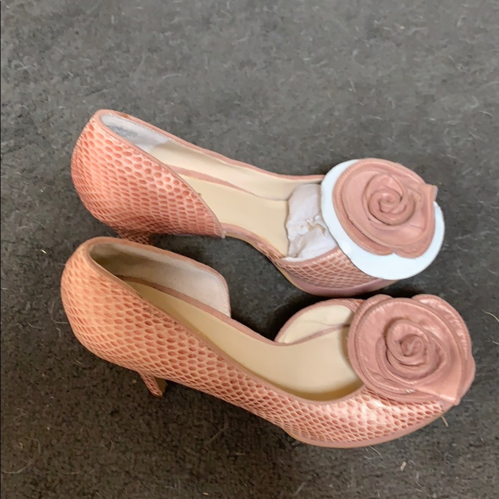 Nine West blush heels